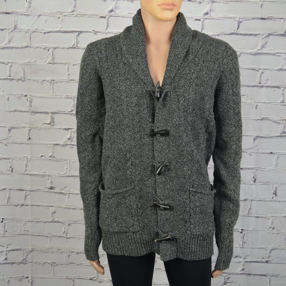 Mens All Saints Fife cardigan Sweater size small